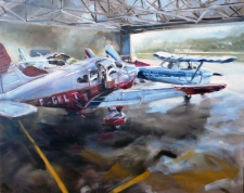 Tableau de Mick-Droux : Aéroclub de Voglans