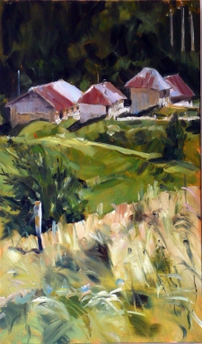 Tableau de Mick-Droux : Chalets de la Cluse au-Revard