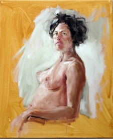 Tableau de Mick-Droux : La pose