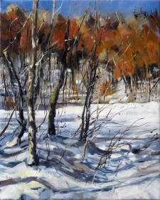 Tableau de Mick-Droux : la clairière des sablons