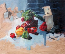 Tableau de Mick-Droux : la ratatouille