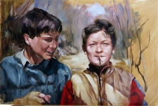 Tableau de Mick-Droux : Laurent Fabien 