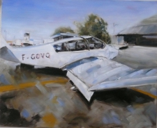Tableau de Mick-Droux : Le Beeschcraft